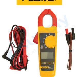 Fluke CLAMP METER 400A AC, 600V TRMS W/TEMP, CAPACITANCE, B/LITE FLU324