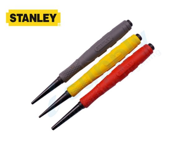 STANLEY CARPENTERS CLAW HAMMER 16oz 51-071 AND 3 PIECE NAIL PUNCH SET 58-930 - Image 3