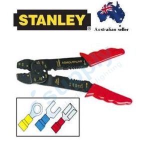 STANLEY ELECTRICAL CRIMPING WIRE STRIPPING PLIERS TOOL 84-199