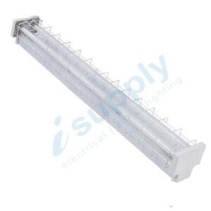 2 x 18W LED Batten with Wire Guard 4ft T8