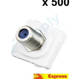 500 x CLIPSAL Compatible Outlet Mech Insert Mechanism F-Type Pay TV EXPRESS POST