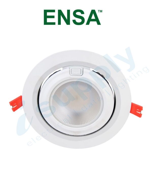 ENSA 60W Premium Adjustable LED Downlight (3000K) LEDDL60W3KR - Image 2