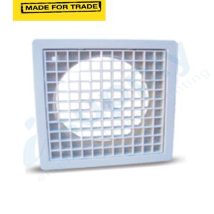 FANTECHTRADE 150mm ECG Egg Crate Ceiling Grille FANECG150PK