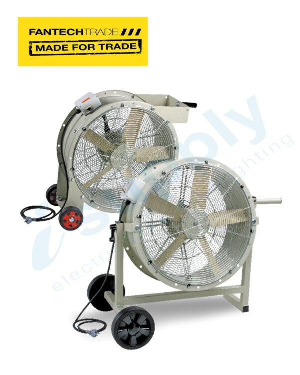 FANTECH Portable fixed air 560mm 4 pole cooling fan CCS564 - Image 2