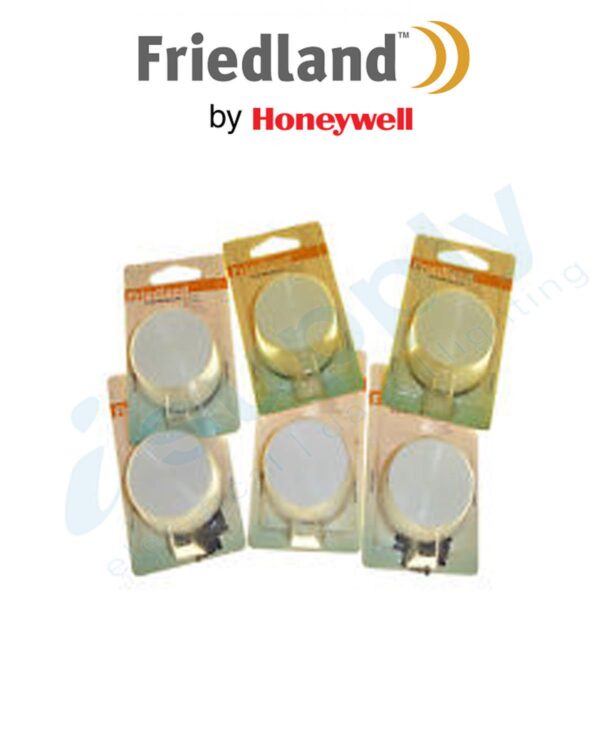 Friedland Door Bell Minibuzzer 8V AC, White Round Mini D182 - Image 4