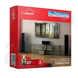 MATCHMASTER 4 Room TV Reception Installation Kit 05MM-KT04