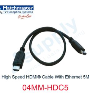 MATCHMASTER High Speed HDMI® Cable With Ethernet 5M 04MM-HDC5