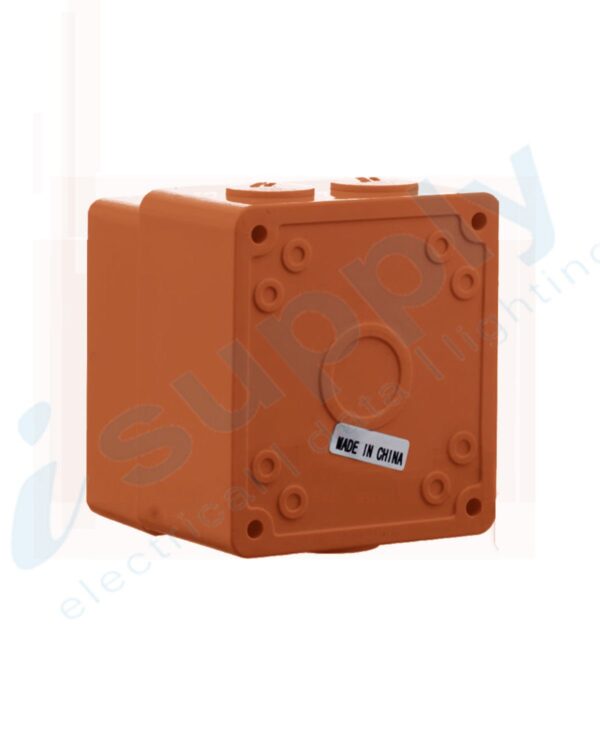 PULSET Single Phase 3 Flat Pin Socket 10 Amp Resistive Orange IP/SC310/RO - Image 2