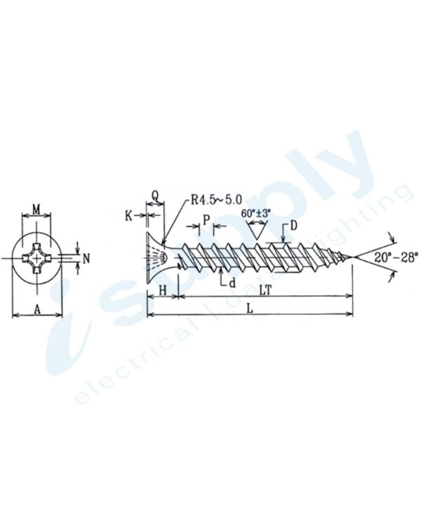 70 x SCREW WAFER TEKS 10G x 30mm WTS1030J - Image 2