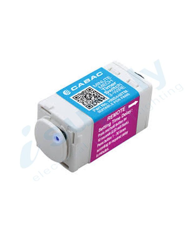 CLIPSAL Compatible Cabac S-Click Minute Mech Timer 3 Wire 240V 5A HNS440TM - Image 2