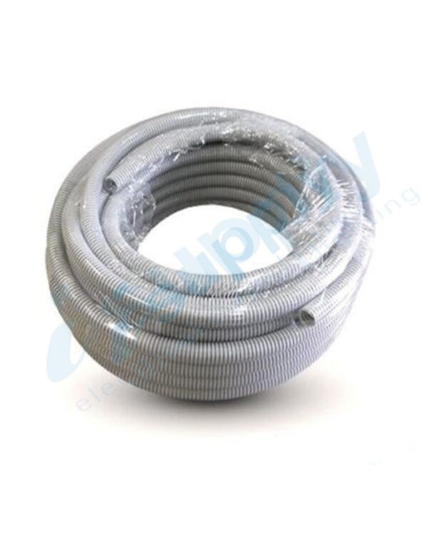 Corrugated Conduit 40mm x 10mtr Roll Grey Medium Duty - Image 3