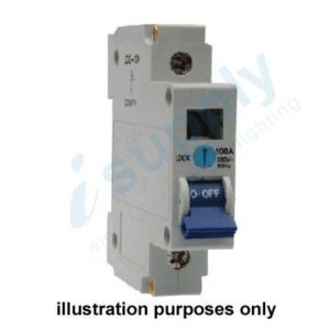 ELECTRIC CABLE ONE POLE MAIN SWITCH 1 80A SWITCHBOARD ELECTRICAL