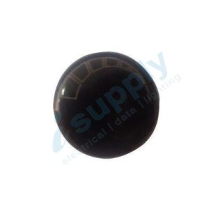 CLIPSAL Compatible and HPM Coloured Dimmer Knob Black KNOB1-BR
