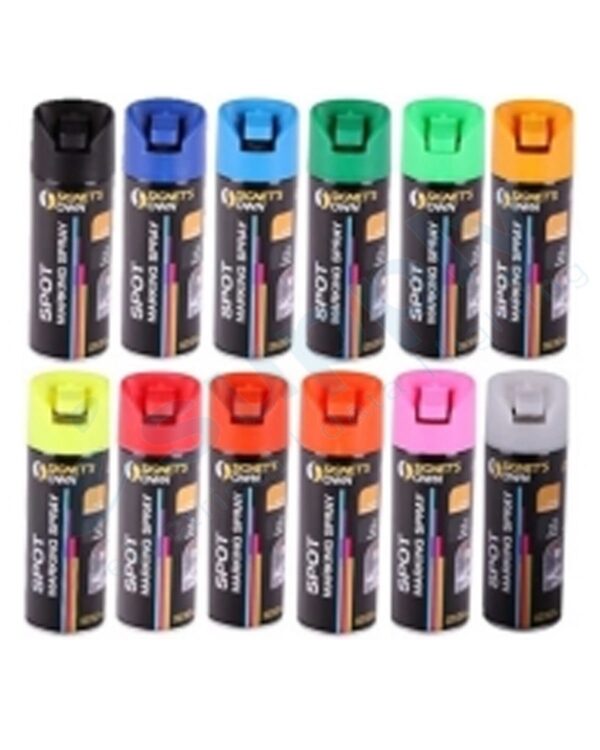 Signet – 11813 – Orange Line Marking Spray Paint – Each - Image 2