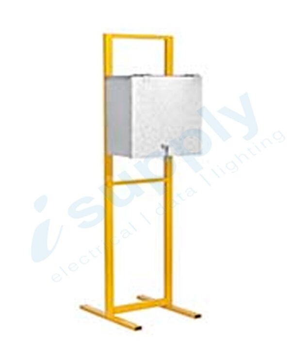 Temporary Meter Box One with Piece Stand 450x450x250mm (18”x18”x10") – Meter box - Image 2