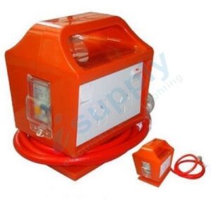 10 amp Portable Power Outlet Power Point Socket RCBO Protected Orange