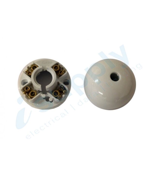 DEXTON CEILING ROSE 4 TERMINAL SURFACE RING 250V, EXPRESS POST - Image 2
