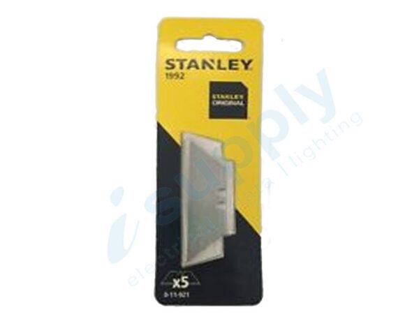 5 x Stanley Knife Utility Blade Pack 5 0-11-921 - Image 3