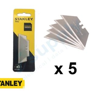 5 x Stanley Knife Utility Blade Pack 5 0-11-921