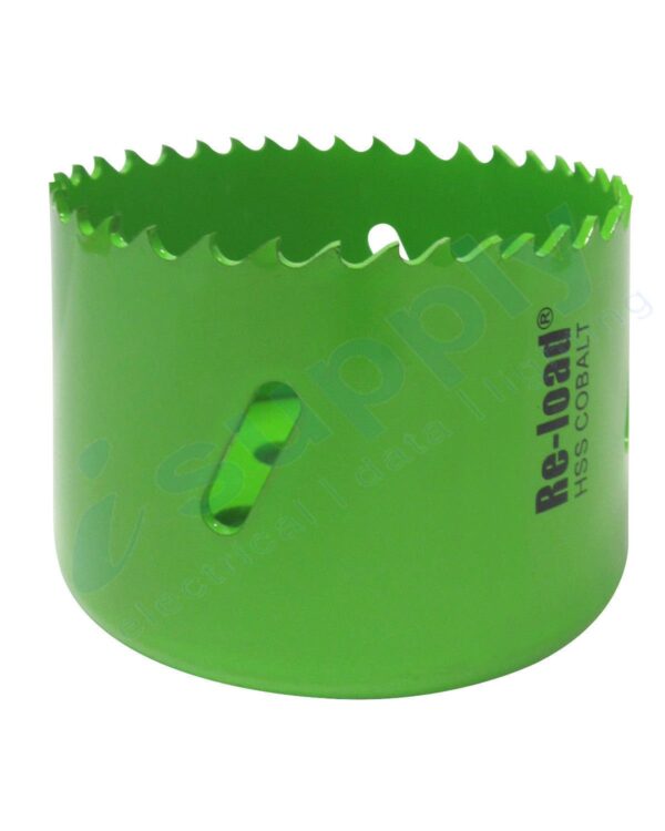 RELOAD HOLESAW, RELOAD, HI-FLEX BI-METAL 76mm RLHS76