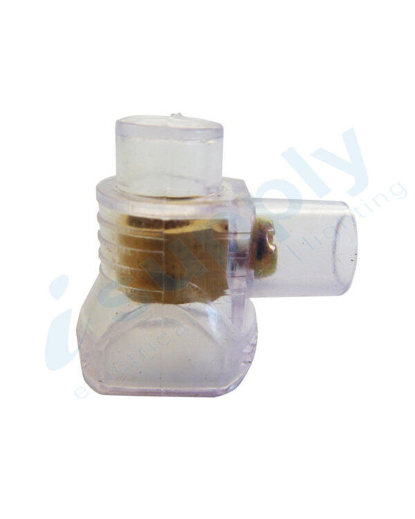 100 x CLEAR SINGLE CABLE CONNECTORS - Image 2
