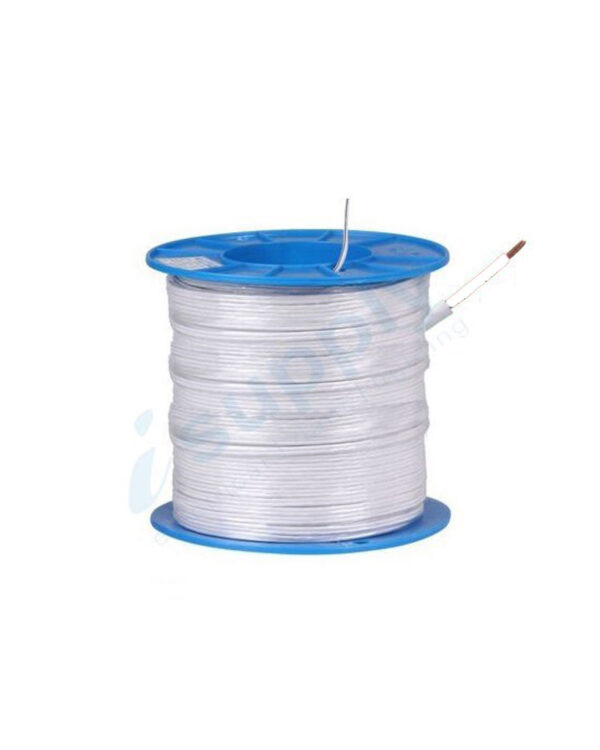 1mm² Single Core SDI single double-insulated cable 450/750V 100m White Core SDI1010V-100M-WHT