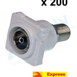 200 X CLIPSAL Compatible Outlet Mech Insert Mechanism TV Antenna TVC EXPRESSPOST