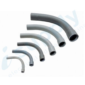 20mm Grey Sweep Bend 90°