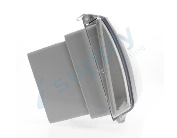 DEXTON Four Light Switch 4 Gang + Weatherproof Box Lock Clear Lid - Image 6