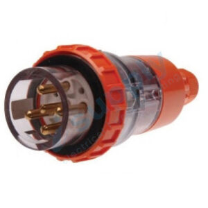 PULSET 3 Phase 5 Pin Straight Plug - 20Amp (IP/PLS3PH520)