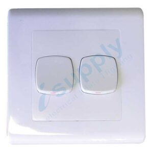 TRANSCO 2 Gang Light Switch Large Dolly S2LL