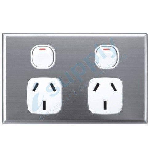 DEXTON Double Power Point Socket Outlet