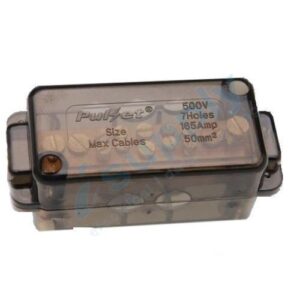 7 Hole Neutral Link 165 amp Black