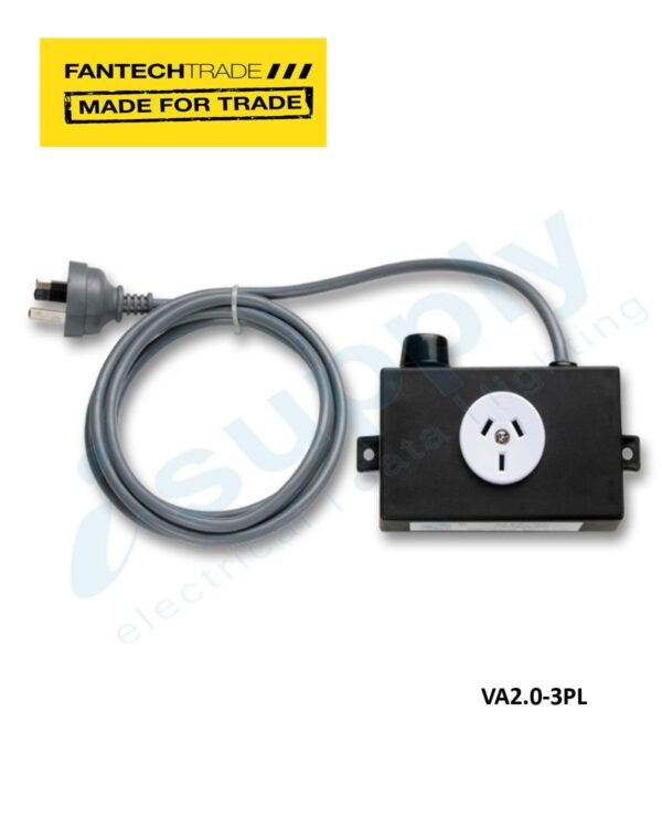 FANTECHTRADE Speed Controller c/w plug & lead FANVA2.0-3PL