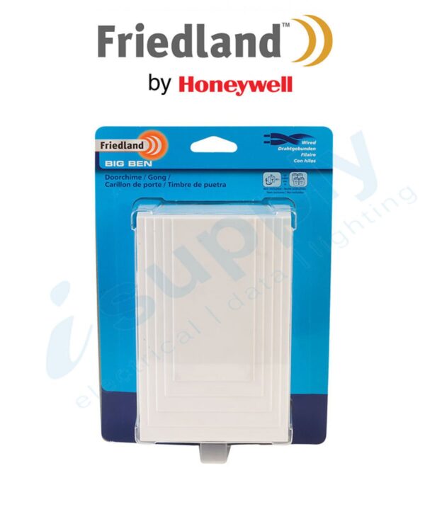 FRIEDLAND Door Bell DOORCHIME, 8V, BIG BEN 1 x 1 NOTE & 1 x 2 NOTE D230 - Image 3