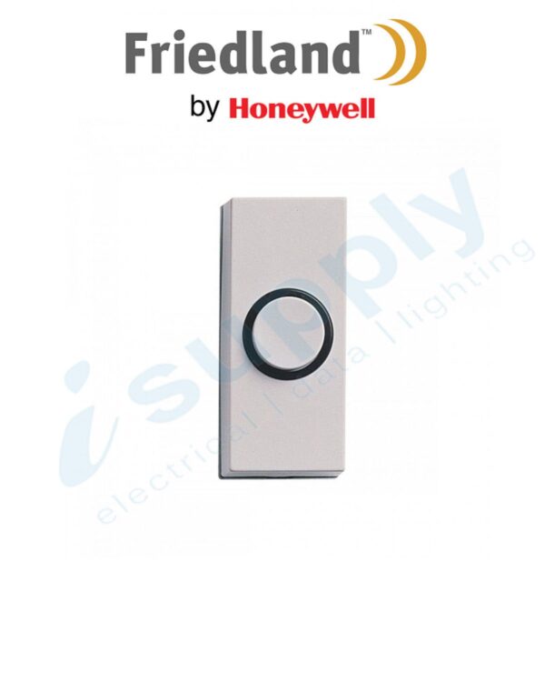 FRIEDLAND Door Bell DOORCHIME Sesame Push White D814 - Image 2