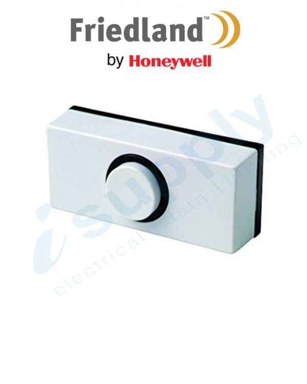 FRIEDLAND Door Bell DOORCHIME Sesame Push White D814 - Image 3