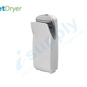 Jet Dryer Executive Commercial Bathroom Jet Hand Dryer In White JDEXEC2-W