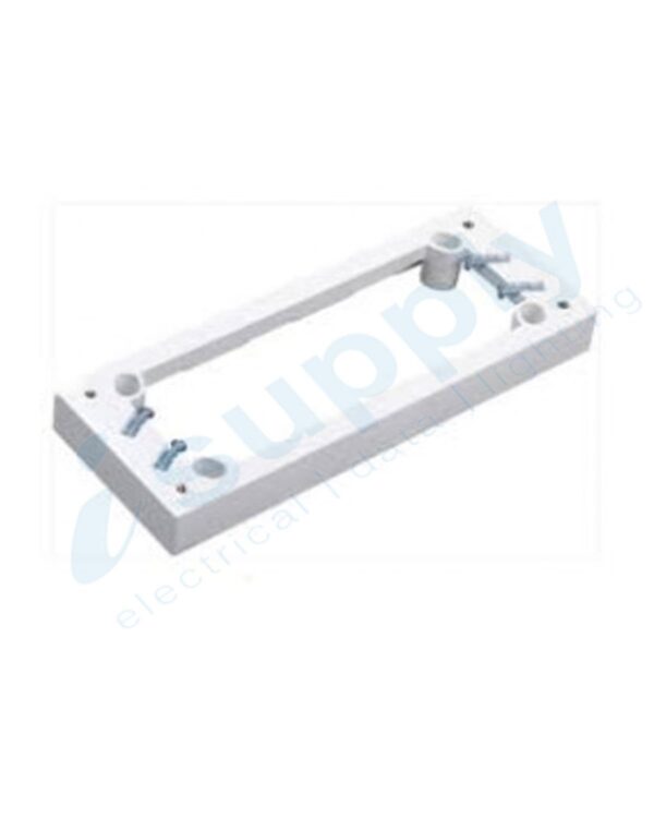 QUAD MOUNTING BLOCK 25mm for 4 GANG POWER POINT GPO Express Post - Image 2