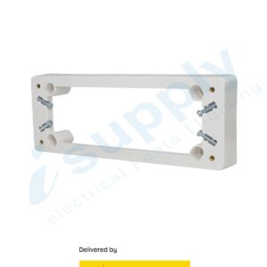 QUAD MOUNTING BLOCK 25mm for 4 GANG POWER POINT GPO Express Post