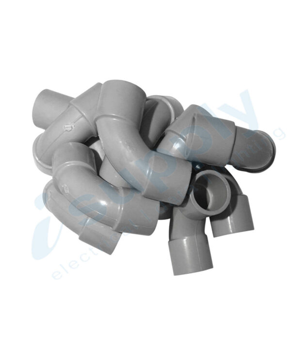 10 x 20mm 90 degree Elbow Bend Electrical Conduit - Image 3