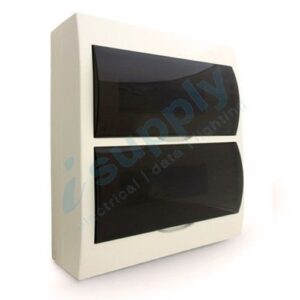 NLS 24 Pole Surface Mount Din Rail Distribution Board 30257
