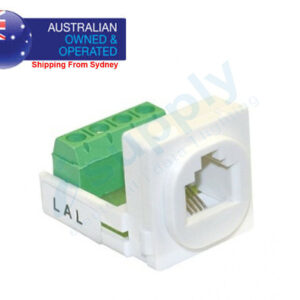 CLIPSAL Compatible Outlet Mech Insert Telephone Mechanism RJ11