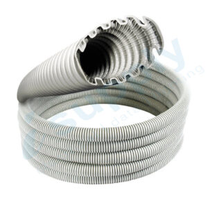 Corrugated Conduit 25mm x 50mtr Roll Grey Medium Duty