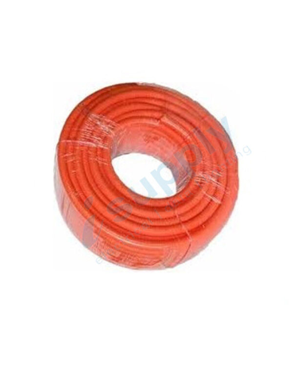 Corrugated Conduit 25mm x 50mtr Roll Orange Heavy Duty - Image 4