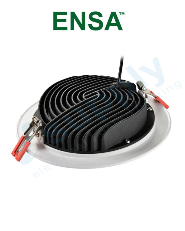ENSA 48W Premium Dimmable Fixed LED Downlight (3000K) LEDDL48W3K8RD - Image 2