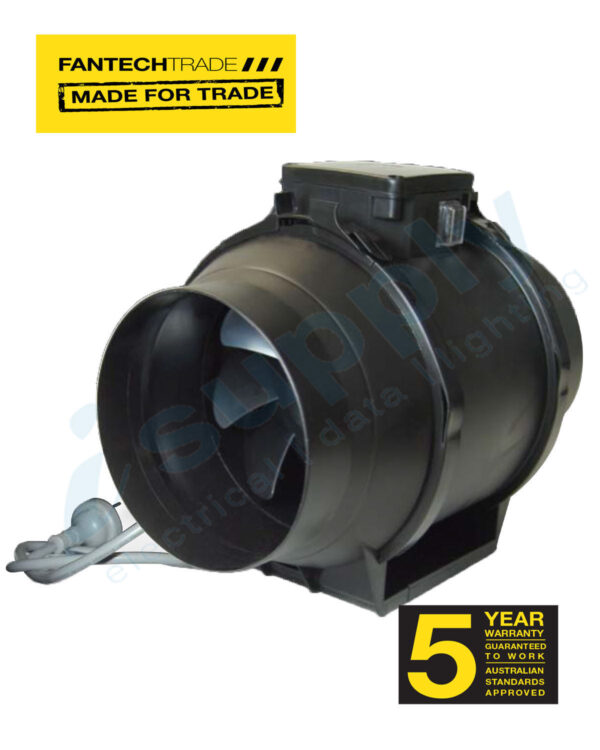 FANTECH In-Line Provent series 100mm RIL-100