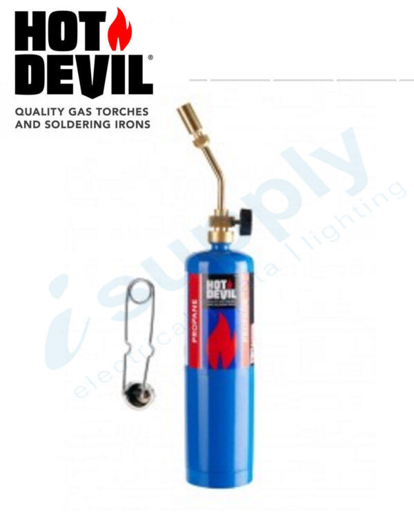 Hot Devil PROPANE TORCH KIT WITH Manual Ignition HDPTK - Image 2