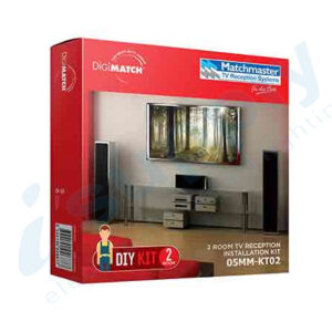 MATCHMASTER 2 Room TV Reception Installation Kit 05MM-KT02