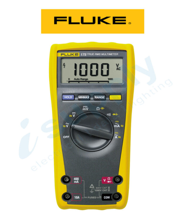 Fluke MULTIMETER 1000V TRUE-RMS FLU175